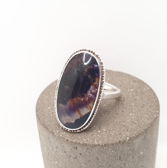sterling silver antique blue john jewellery