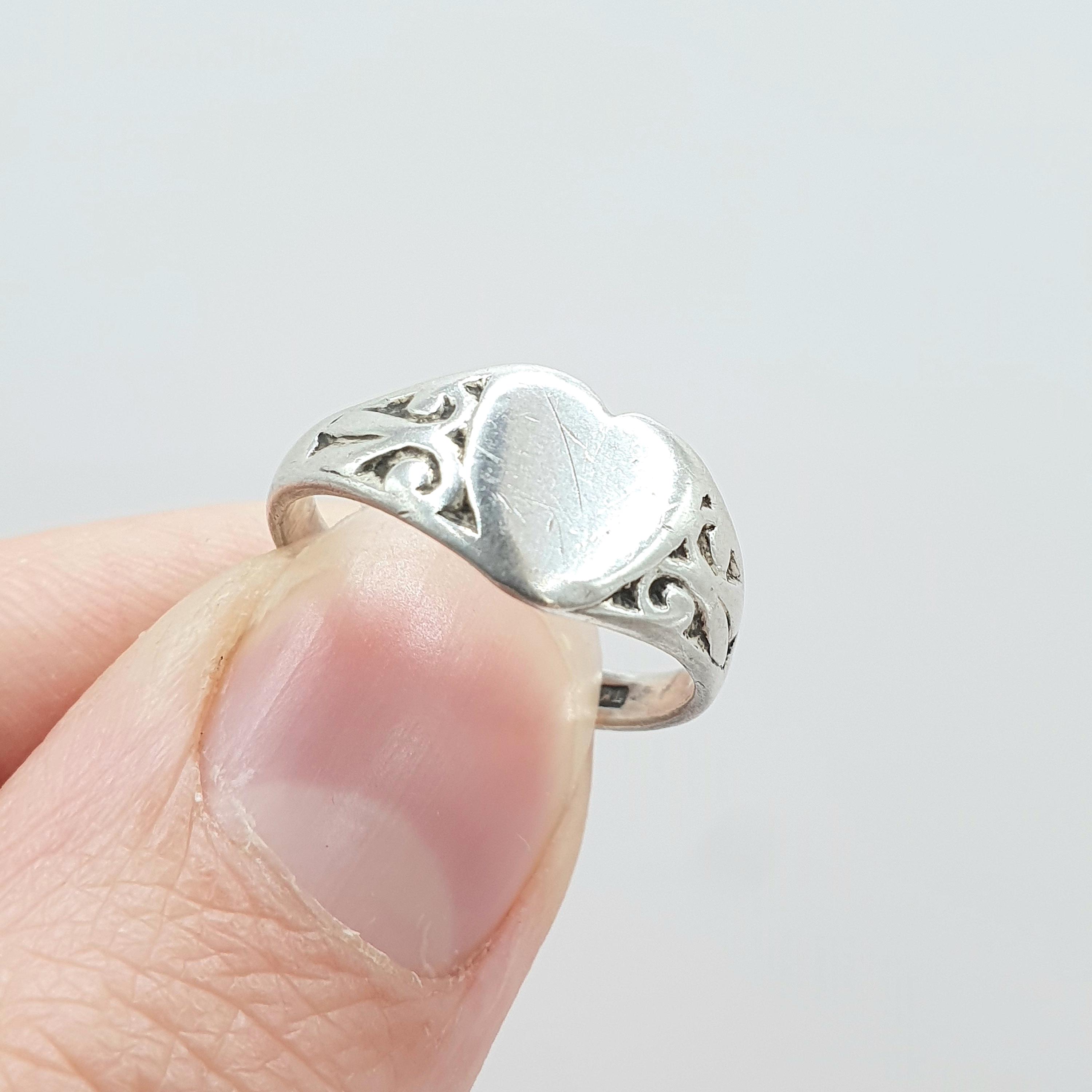 シグネットリング - ビンテージ - Etsy 日本