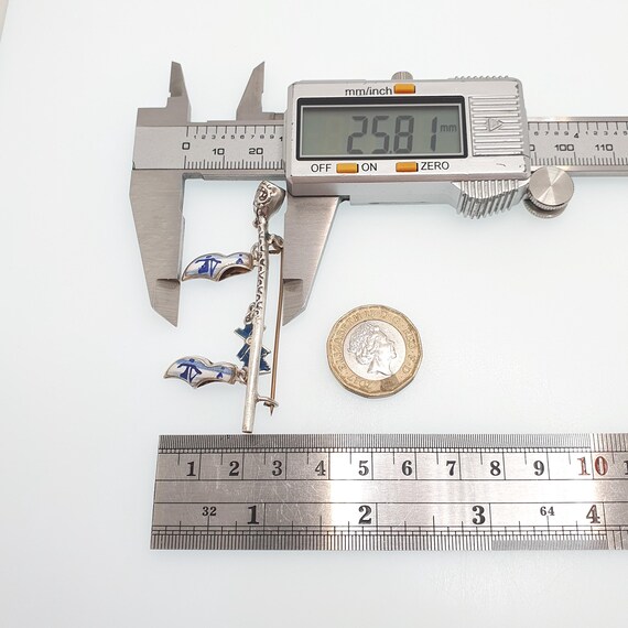 Antique Dutch Solid Silver Pipe Clog Windmill Bro… - image 10