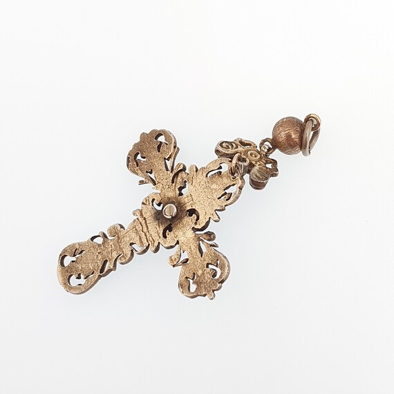 Antique Austro Hungarian Solid Silver Turquoise C… - image 4