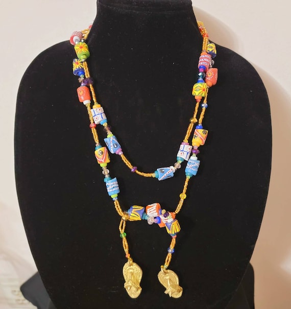 Wrap Around Beaded Necklace/belt - Etsy display picture 3
