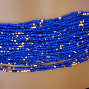 Self tie waist beads
