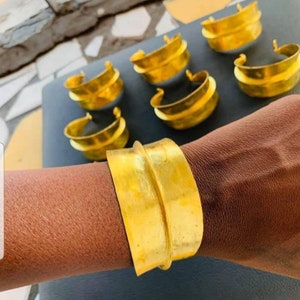 hand crafted Fulani cuff bracelet