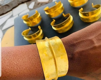 hand crafted Fulani cuff bracelet