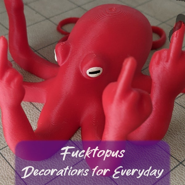 Fucktopus | Middle Finger Octopus | Octopus