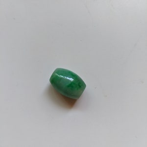 Natural Chinese Jade bead untreated