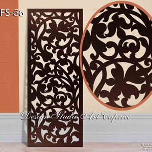 Metal Privacy Screen | Fence | Decorative Panel | Wall Art | Outdoor or Indoor (56)
