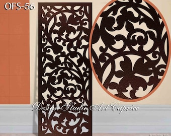 Metal Privacy Screen | Fence | Decorative Panel | Wall Art | Outdoor or Indoor (56)