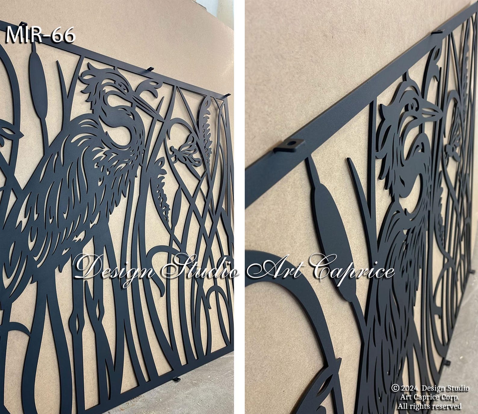 Metal Railing Inerts Stair Railing Interior / Metal Railing Panel Inserts / Deck Railing ...