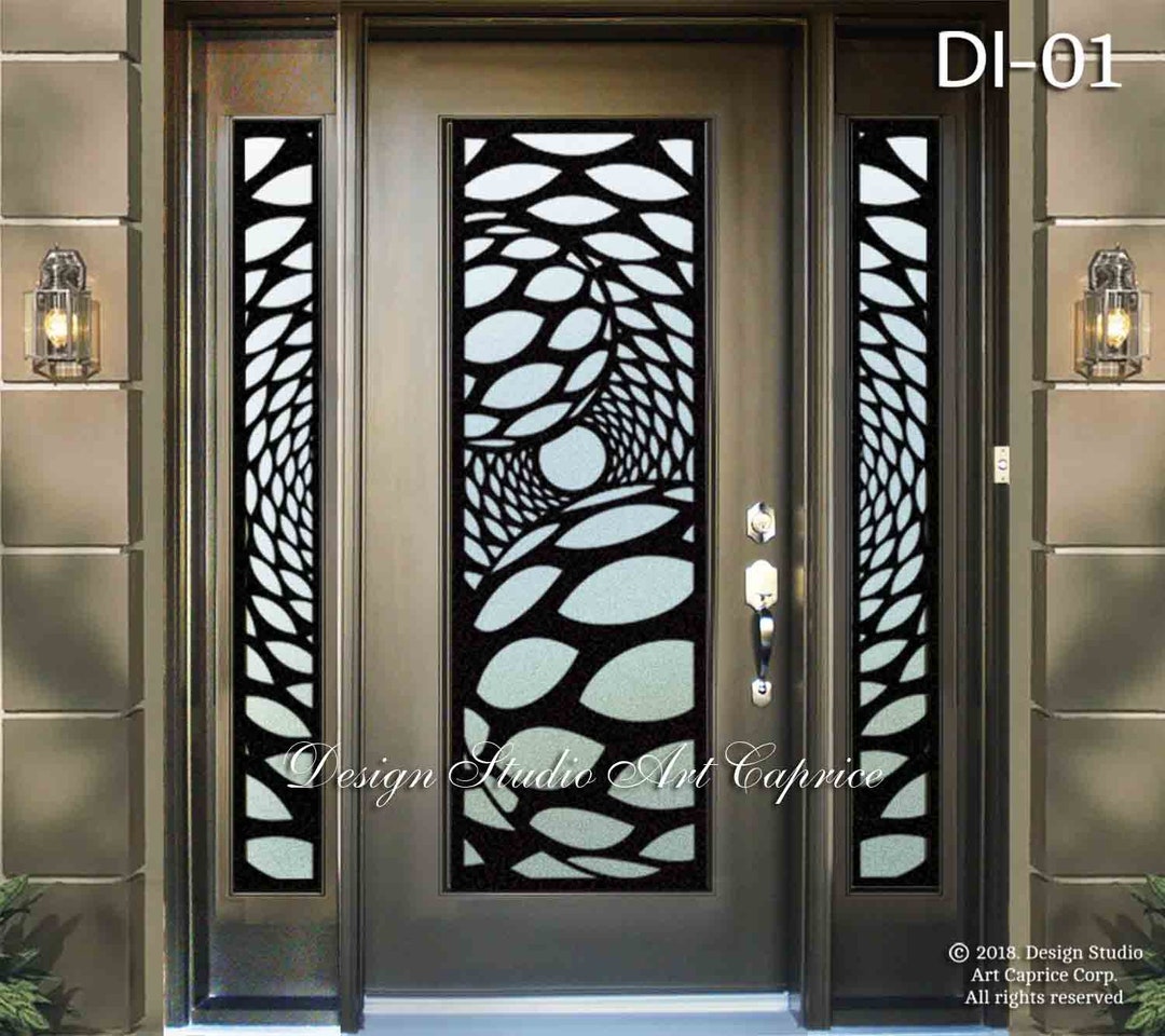 Entry Door Grill/french Doors Grill/ Security Window Metal Grill/decorative Laser Cut Metal