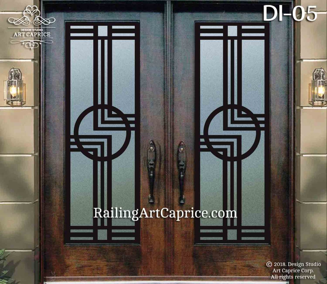 Entry Door Grill/french Doors Grill/ Security Window Metal Grill