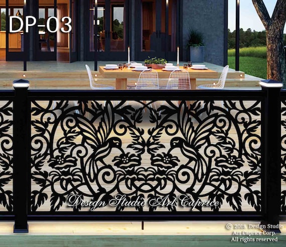 Metal Railing Panel / Balcony / Deck Panel / Fence / Custom Order