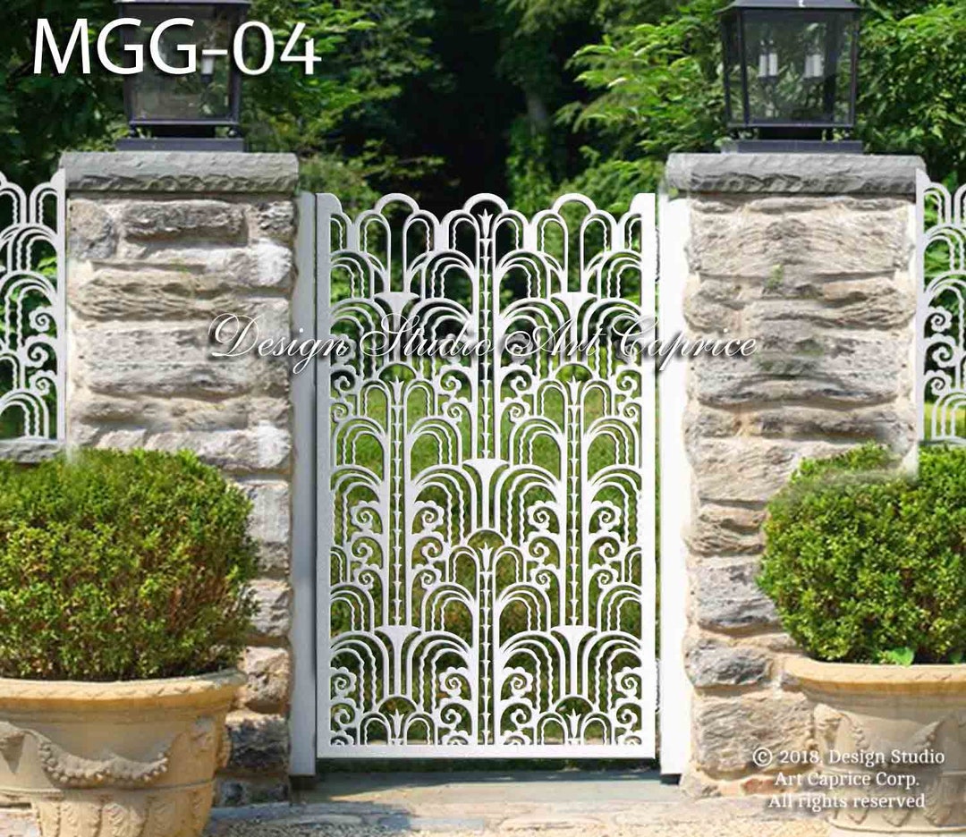 Custom Metal Entry Gate / Artistic & Unique Design / Made-to-order ...