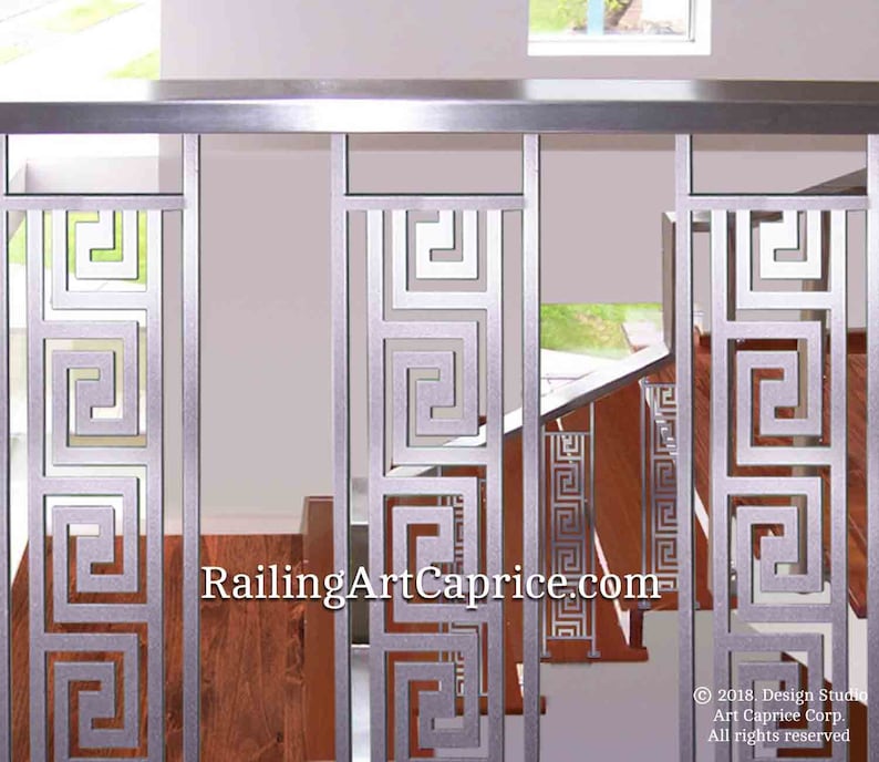 Modern Interior Railings Staircase Decorative Panel Inserts Etsy