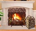 Fireplace Screens | Mild Steel and Laser Cut Metal Art | FS-05