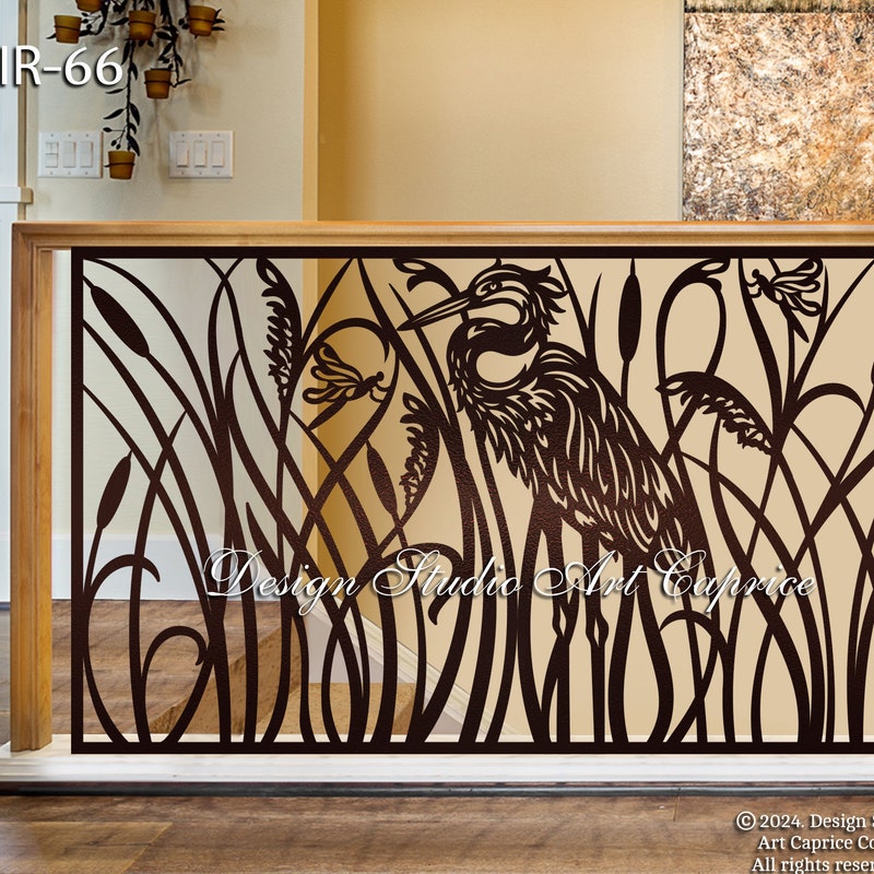 Decorative Railing Inserts Metal Railing Panel Insert - Etsy