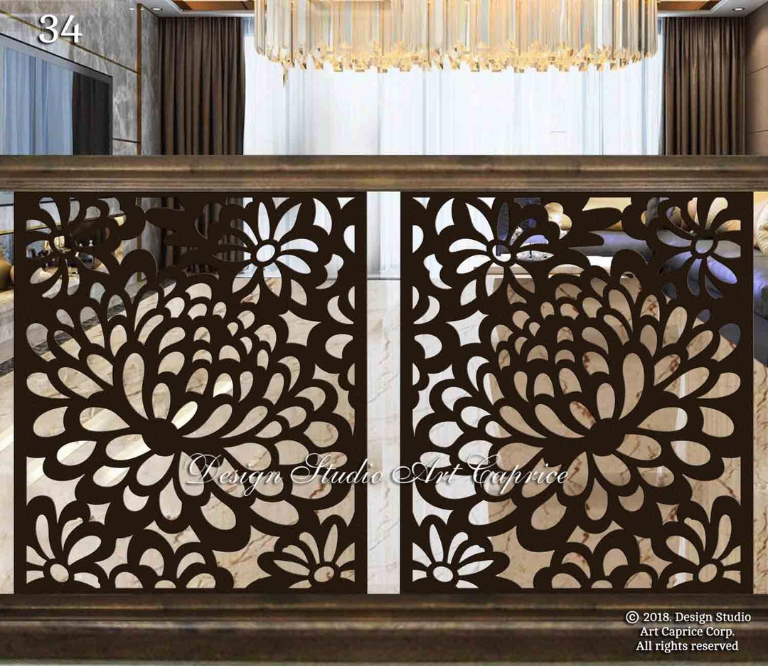 Modern Interior Railing / Panel Insert / Deck Panel / Custom Order ...