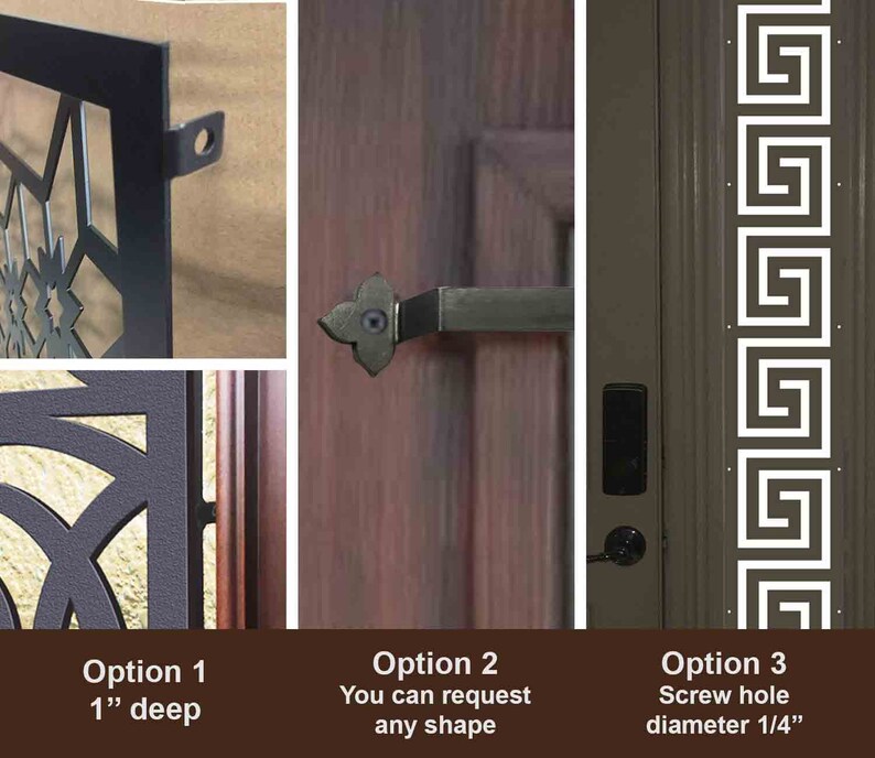 Entry Door Grill/French Doors Grill/ Security Window Metal Etsy