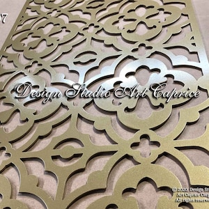 Custom Made/ Kitchen Metal Cabinet  Door Insert/ Metal Mullion Insert / Personalized -(08)