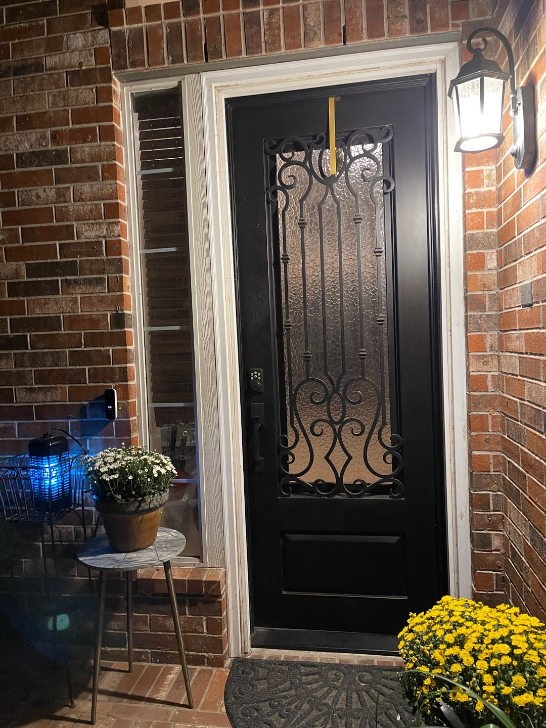 Entry Door Grill/french Doors Grill/ Security Window Metal Etsy