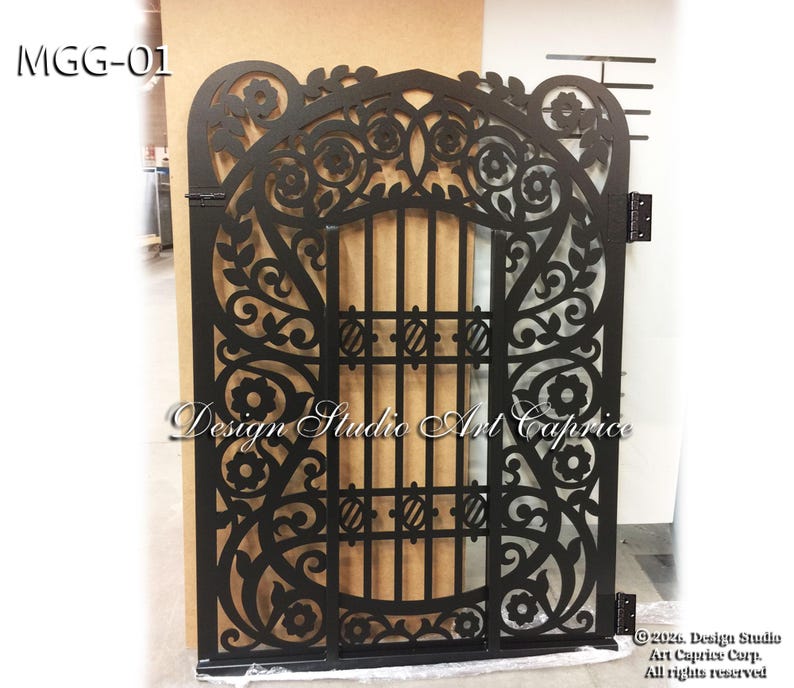 Custom Metal Entry Gate / Artistic & Unique Design / Made-to-order ...