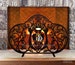 Fireplace Screens | Mild Steel and Laser Cut Metal Art | FS-16