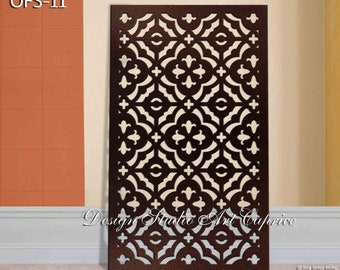 Metal Privacy Screen | Fence | Decorative Panel | Wall Art | Outdoor or Indoor (11)
