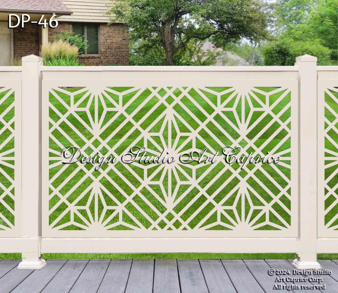 Balcony Panel Insert | Metal Railing Panel |deck Panel | Privacy Screen ...