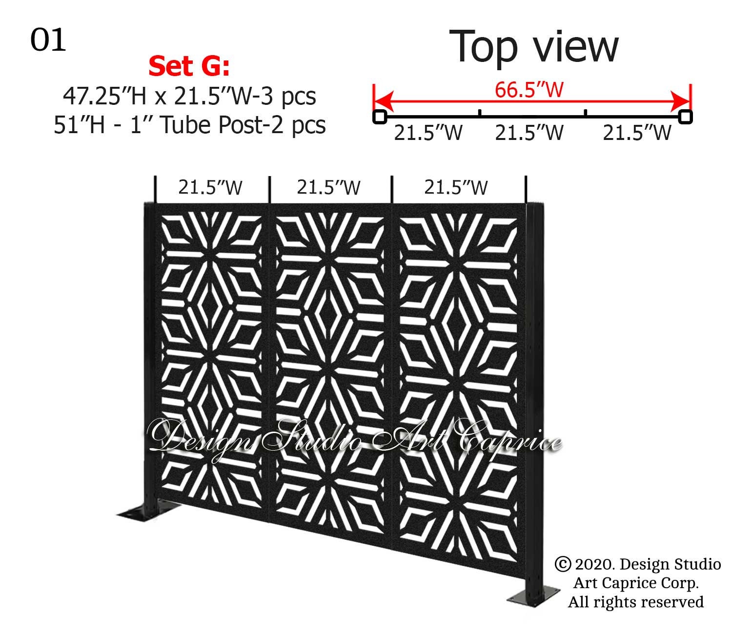 Freestanding Modular Metal Privacy Screen Fence Wall Art - Etsy