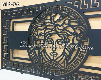Modern Interior Railing/ Staircase Decorative Panel Inserts/ Metal Balusters/Custom Made/Outdoor or Indoor (06)