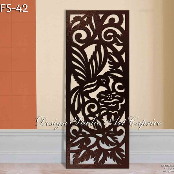 Metal Privacy Screen | Fence | Decorative Panel | Wall Art | Outdoor or Indoor (42)