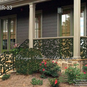 Metal Railing Panel / Balcony / Deck Panel / Panel Insert/ Custom Order | Outdoor or Indoor (13)