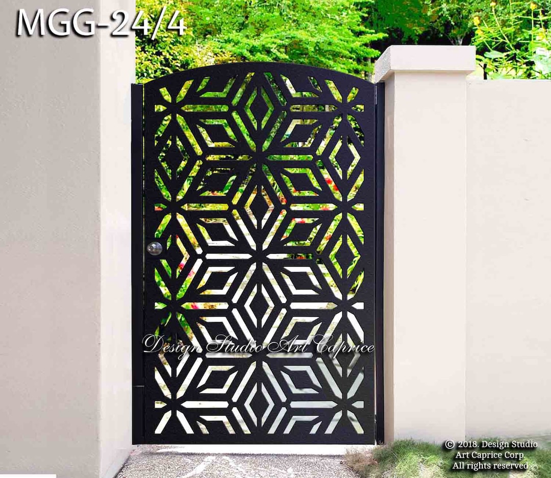 Custom Metal Entry Gate / Artistic & Unique Design / Made-to-order ...