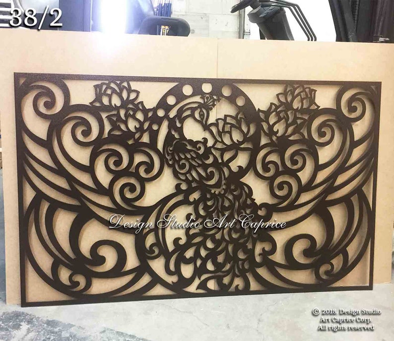Peacock/ Modern Interior Railings/ Staircase Decorative Panel Inserts ...