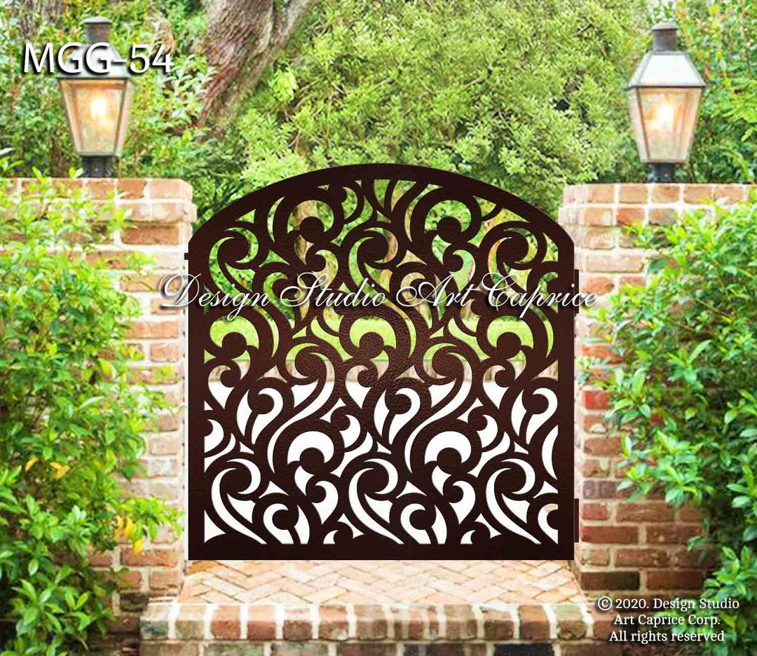 Custom Metal Entry Gate / Artistic & Unique Design / Made-to-order ...