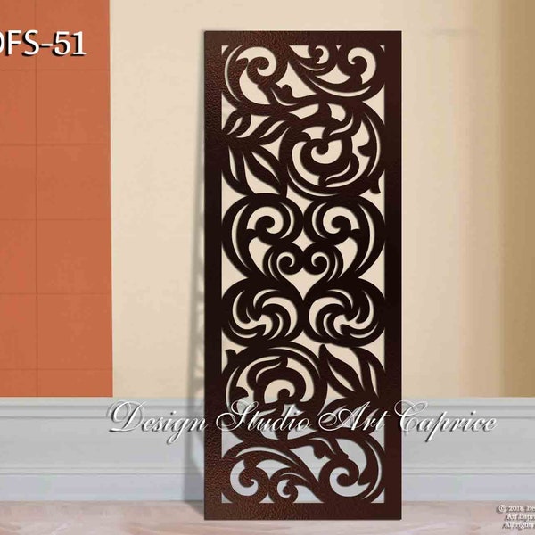 Metal Privacy Screen | Fence | Decorative Panel | Wall Art | Outdoor or Indoor (51)