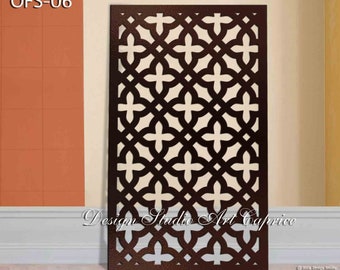 Metal Privacy Screen | Fence | Decorative Panel | Wall Art | Outdoor or Indoor (06)