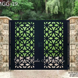 Custom Metal Entry Gate / Artistic & Unique Design / Made-to-order / Laser Cutting (19)