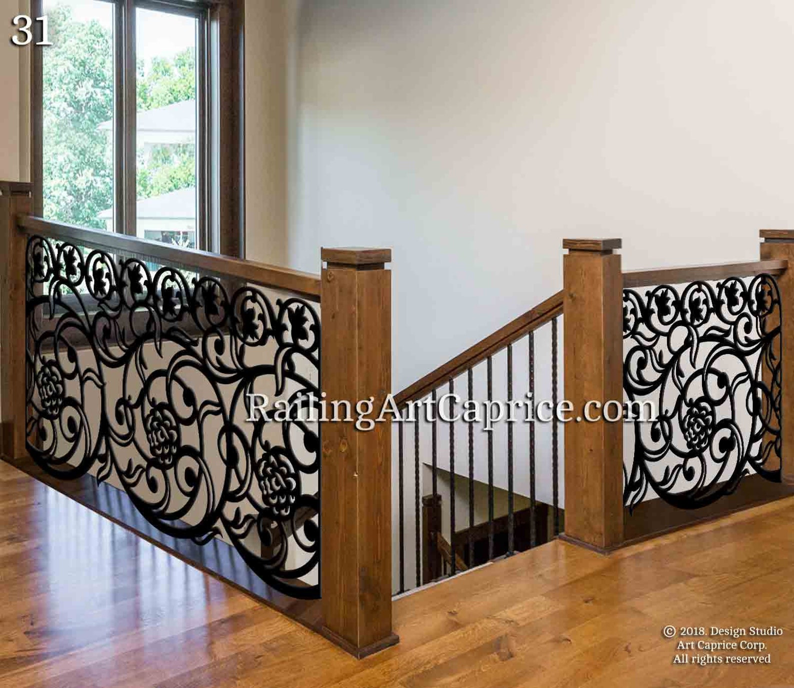Modern Interior Railings/ Staircase Decorative Panel Inserts/ Custom ...