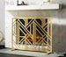Fireplace Screens | Mild Steel and Laser Cut Metal Art | FS-11