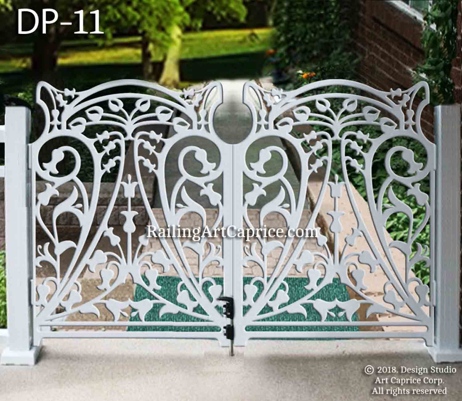 Custom Stair Gate for Deck Patio Loft or Balcony Staircase - Etsy Sweden