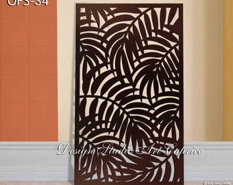 Metal Privacy Screen | Fence | Decorative Panel | Wall Art | Outdoor or Indoor (34)