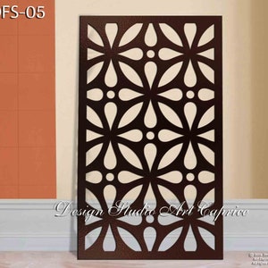 Metal Privacy Screen | Fence | Decorative Panel | Wall Art | Outdoor or Indoor (05)