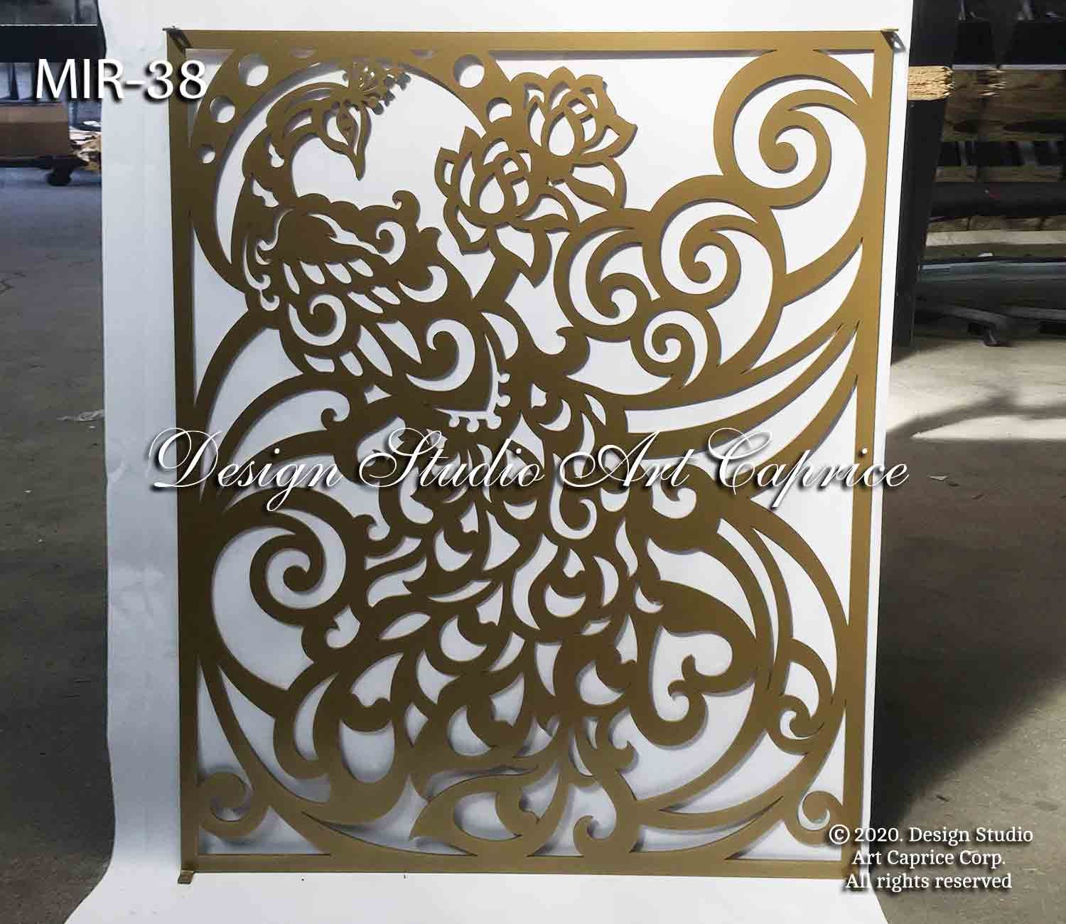 Peacock/ Modern Interior Railings/ Staircase Decorative Panel Inserts ...