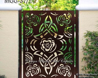Custom Metal Entry Gate / Artistic & Unique Design / Made-to-order / Laser Cutting (37)
