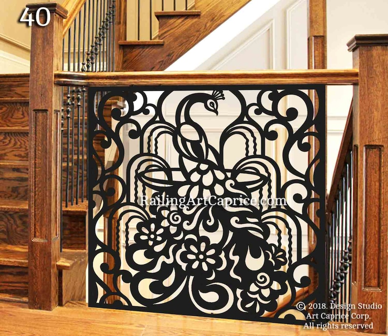 Modern Interior Railings/ Staircase Decorative Panel Inserts/ - Etsy