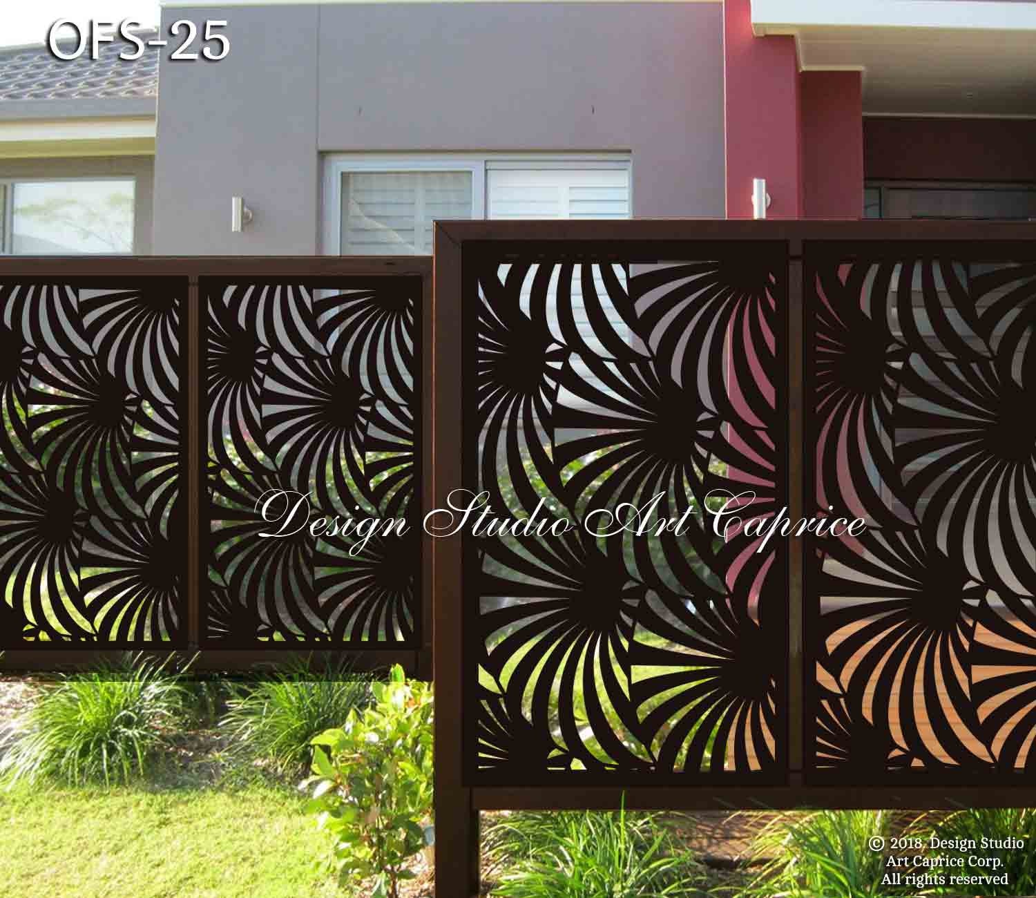 Metal Privacy Screen | Fence | Decorative Panel | Wall Art | Outdoor or  Indoor (25) - Etsy México, image size:1500x1300