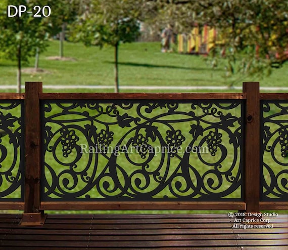 Metal Railing Panel / Balcony / Deck Panel / Fence / Custom Order