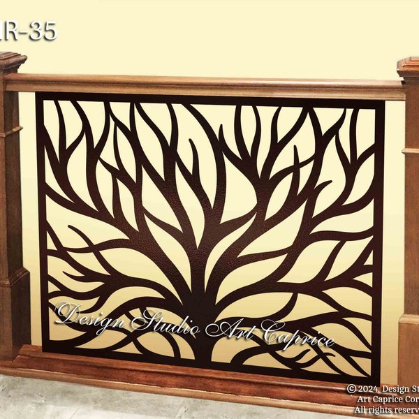 Metal Railing Panel Insert - Etsy