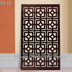 Metal Privacy Screen | Fence | Decorative Panel | Wall Art | Outdoor or Indoor (17)